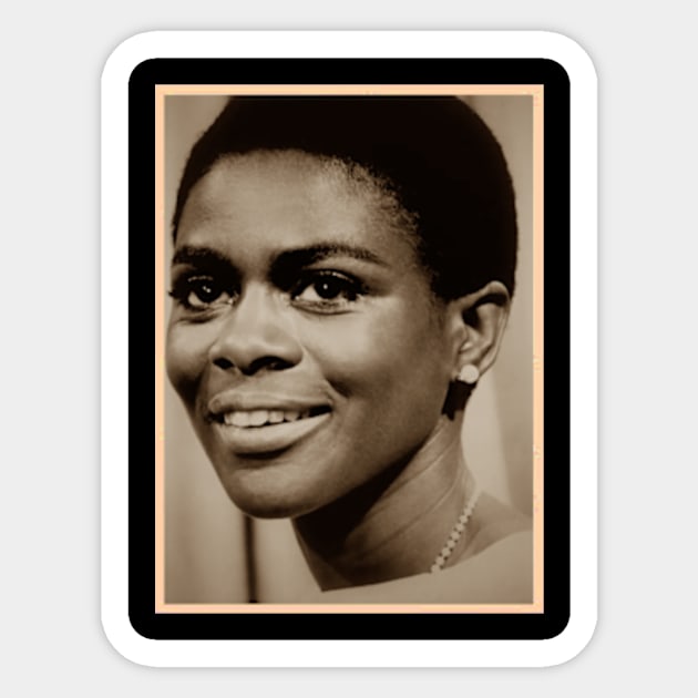 cicely tyson Sticker by dance girl and mousse podcast